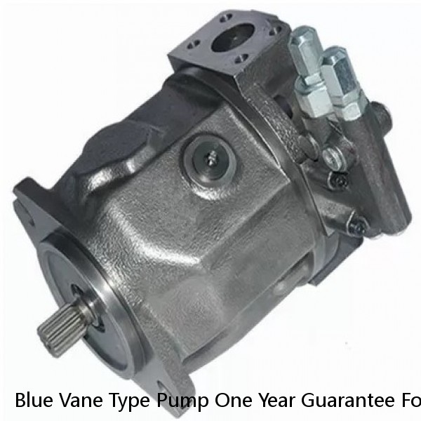 Blue Vane Type Pump One Year Guarantee For Injection Moulding Machine