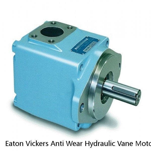 Eaton Vickers Anti Wear Hydraulic Vane Motor 25m For Hydro Static Drives
